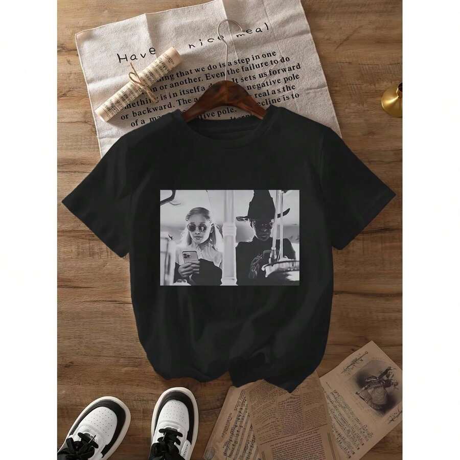 Women T-Shirts - Black - View 1