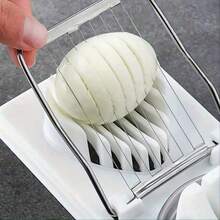 1/2 chiếc dụng cụ cắt trứng đa năng, dụng cụ cắt trứng 2 trong 1 bằng thép không gỉ, dụng cụ cắt trứng hai đầu, dụng cụ chia/cắt/xắt nhỏ trứng 2 trong 1, dụng cụ nhà bếp - Nhiều màu - Xem 7