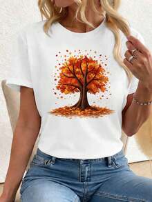 Women T-Shirts - White - View 1