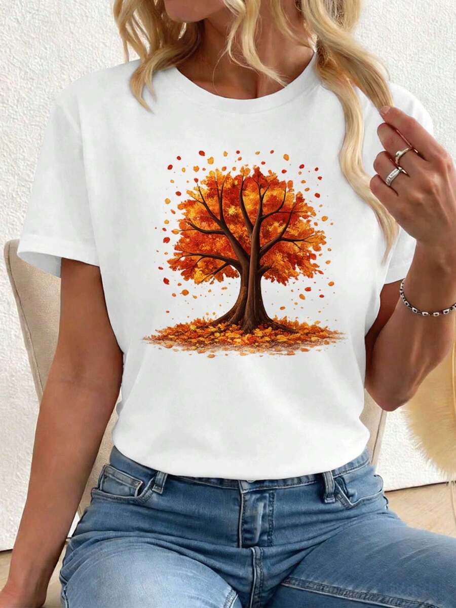 Women T-Shirts - White - View 1