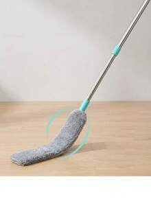 1pc Extendable Gap Cleaning Brush, Flexible Microfiber Duster With Extension Pole For Cleaning Appliances, High Ceilings, Beds, Furniture Bottom,Garden Tools - Green - View 1