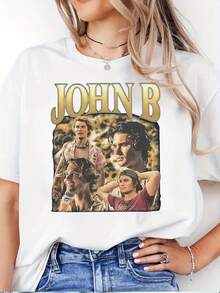 Women T-Shirts - White - View 1