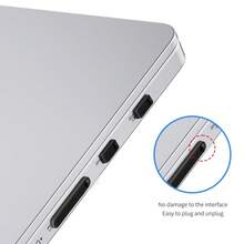 Bộ 16 nút bịt lỗ bụi đa năng cho laptop, bảo vệ toàn diện các giao diện để ngăn ngừa bụi tích tụ. - Xem 4