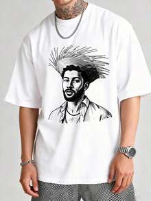 Dam-T-shirts - Vit - Visa 2