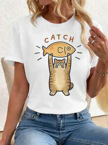 Women T-Shirts - White - View 1