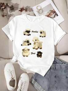 Women T-Shirts - White - View 2