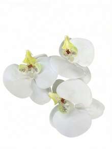 1/3pcs Artificial Phalaenopsis Orchid Flower Heads, Suitable For Wedding, Outdoor, Festival Decoration, Photography Props, Restaurant Decor, Home Decoration, Gifts, Handmade Hair Clips - Multicolor - View 11
