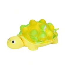 3D Turtle Bubble Squeeze Toy, Fidget Toy, Fashionable Bubble Pop Stress Relief Toy, Adults & Bubble Popping Toy, Party Game Decor Gift For, Halloween, Relaxation Toy, Fun Pushing & Popular Game For& Adults - Màu xanh lá cây - Một kích cỡ - Xem 11
