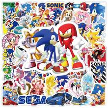 50pcs Hedgehog Cartoon Graffiti Stickers For Skateboard, Luggage, Laptop, Creative DIY - Multicolor - View 3