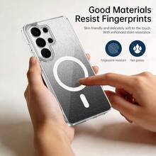 (Follow The Store, Collect The Product To Get A Free Lanyard) Magnetic Phone Case/Kickstand Phone Case + Wrist Strap Phone Case, Suitable Compatible With Apple 17 Pro Max/16 Pro Max/15 Pro Max/14 Pro Max/13 Pro Max/12 Pro Max/11, Suitable For Samsung S26 Series - Black - View 4