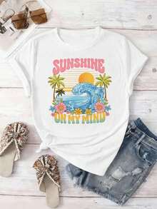 Women T-Shirts - White - View 2