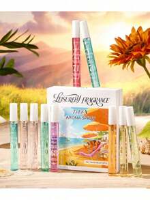 Limited Edition Brazilian Fragrance Mist, Portable Aromatherapy Room & Outdoor Air Freshener, Multi-Layer Happiness Boosting Mist Series, Long-Lasting Natural Fresh & Alluring Scent, Plant-Derived Aromatic Mist, Powerful Air Freshener For Clothes, Home & Car - Nhiều mùi hương khác nhau - Xem 10