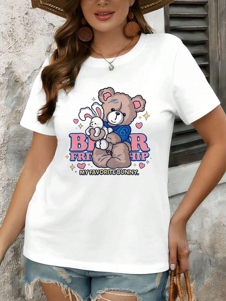 Women T-Shirts - White - View 1