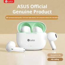 ASUS Adol B10 True Wireless Bluetooth Earbuds 2026 Model, Bluetooth 6.0 Supporting 360° Surround Stereo, 124-Hour Battery Life, LED Smart Display, Low-Latency Gaming Mode, Clear Calls For Sports & Running - Black/White - View 11