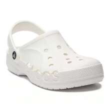 Crocs Classic Clog EVA Bayaclassic Fashionable Minimalist Comfortable Daily Breathable Sports Sandals, Unisex White 10126-100 - 10126-100 - View 2