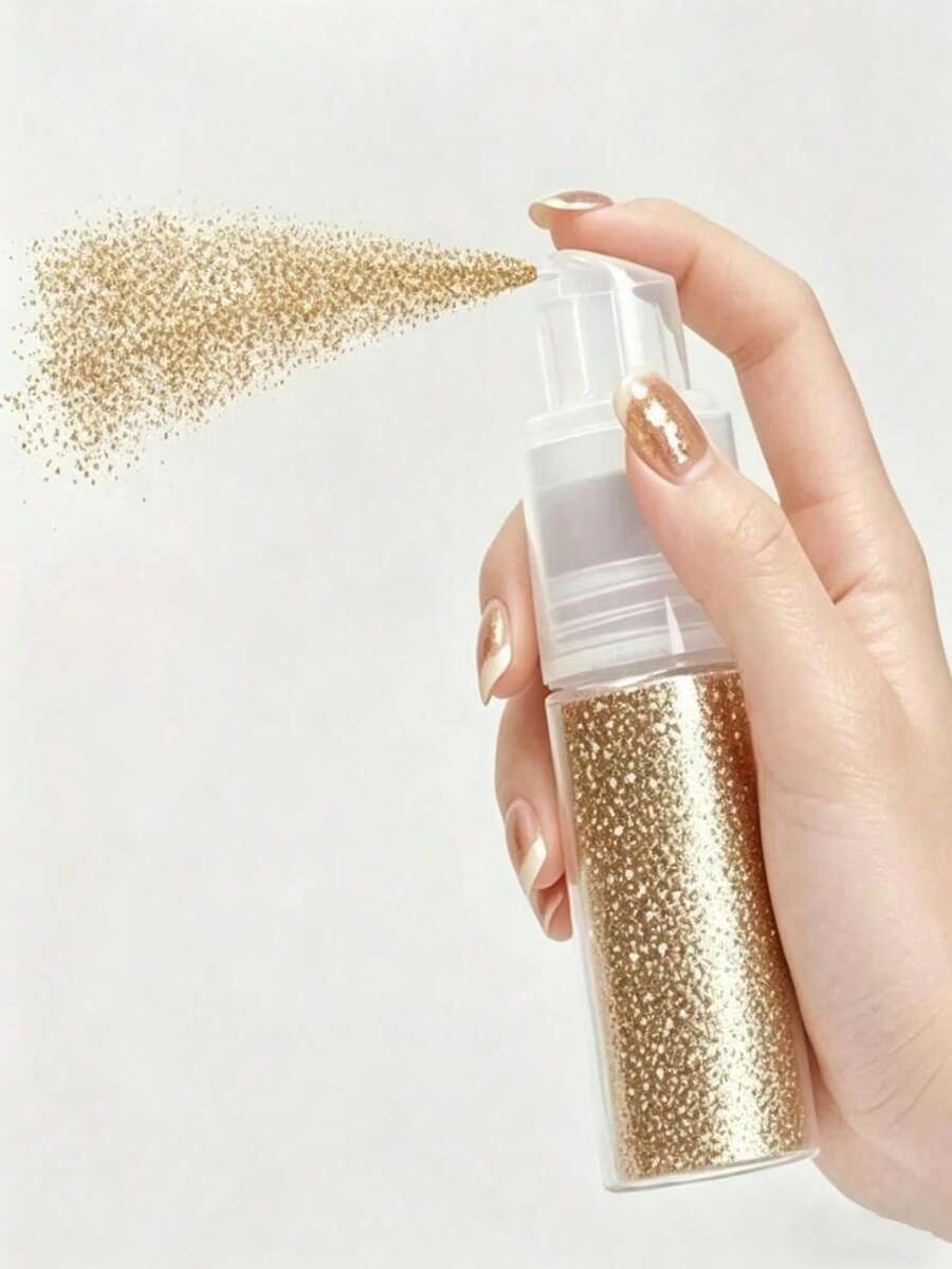 60ml-120ml Refillable Powder Spray Bottle, Talcum Powder Dispenser For Beauty & Hair Care - Multicolor - View 1
