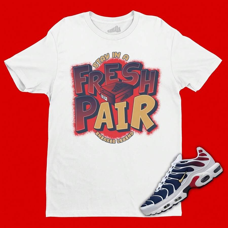 Camiseta Fresh Pair a juego con Airs Maxs Plus PSG - forma - Ver 1