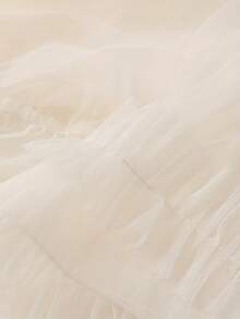 Super  Irregular Design Sense Fashionable Sweet Skirt - Màu be - Xem 8
