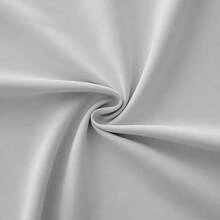 1 Piece Thermal Blackout Curtain 135x225 Cm, Total Light And UV Ray Blocking, Noise And Temperature Insulation, Ideal For Bedroom, Living Room Or TV Room - 淺灰色 - 查看 6