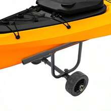 Kayak Canoe Boat Carrier Rack Dolly Trailer Trolley Transport Cart Wheel 100kg/220.46lbs Load Capacity - 1 - View 8