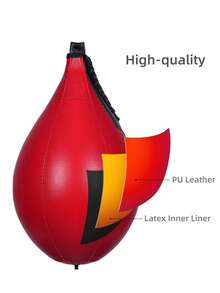 Double-End Boxing Speed Ball Set, Suitable For Agility And Hand-Eye Coordination Training, For Home Or Gym Workout - Multicolor - View 5