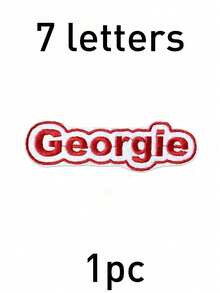 Custom Embroidered Name Patch, Personalized Clothing Labels, Cute Bubble Letter Style Name Tags For Backpacks Jackets Travel Organizer Gifts, Customized Text Badge For Daily Use Holiday Gift Idea, Customizable Name Label Stickers For Family Friends - Style a - View 9
