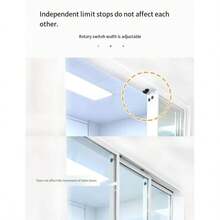 Aluminum Alloy Window Screen Clips, Living Room Sliding Door Safety Lock, Child Protection Sliding Door Limiter - Limiter - View 8