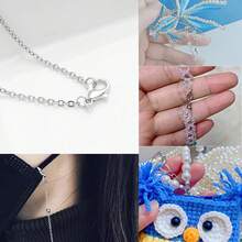 200/20 chiếc móc càng cua, móc càng cua hợp kim nhỏ, thích hợp để tự làm móc khóa, vòng tay, dây chuyền, dây đeo, túi xách, phụ kiện trang sức DIY. - kẹp tôm hùm - Xem 3
