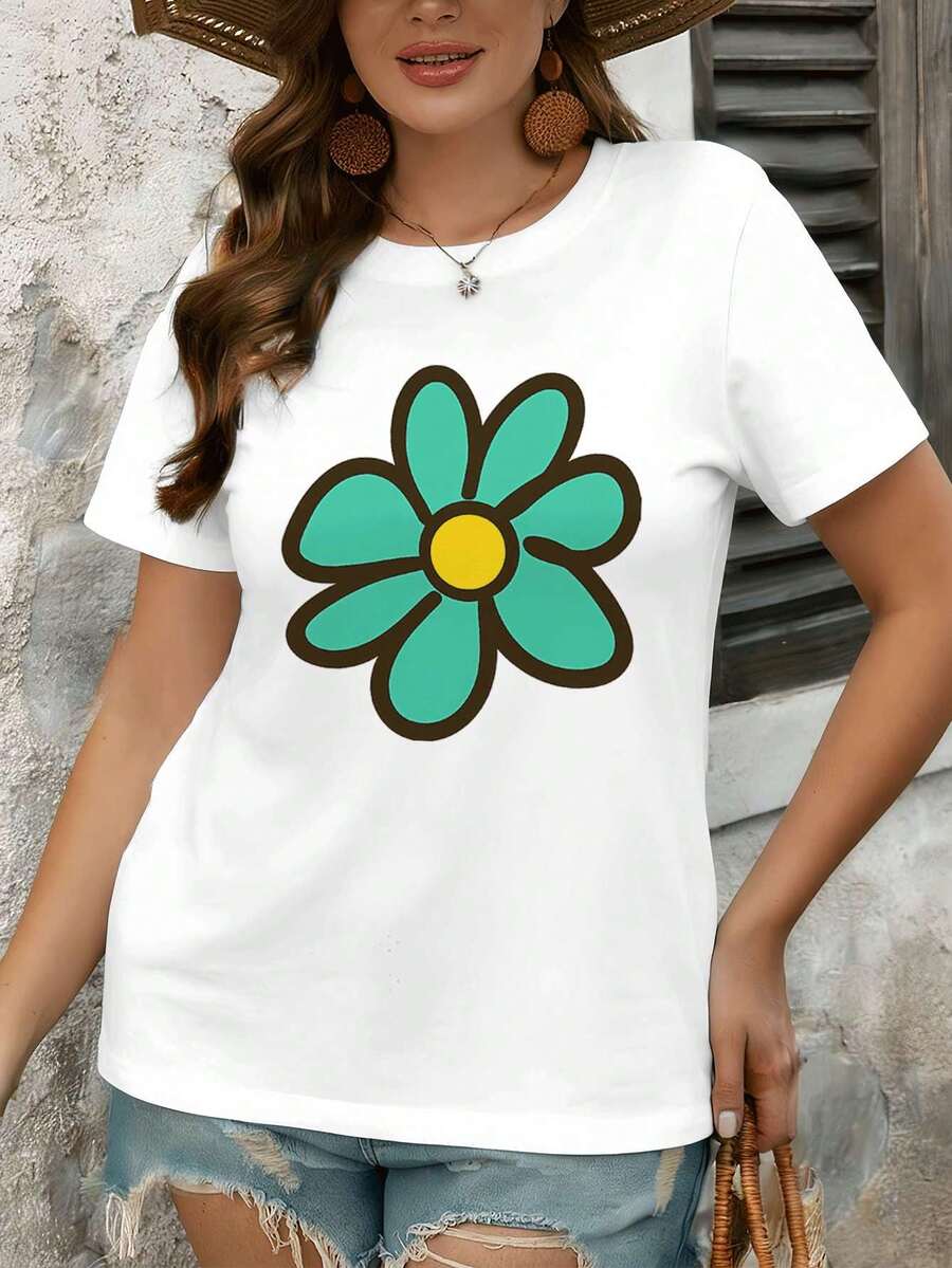 Women T-Shirts - White - View 1