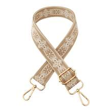 Colorful Jacquard Wide Strap, Guitar Style Long Strap, Bag Accessories - Multicolor - View 19