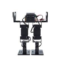 Sistema de control ESP32 Hexápodo Robot con estructura metálica 18 grados de libertad Robot araña de aluminio - Negro - Ver 8