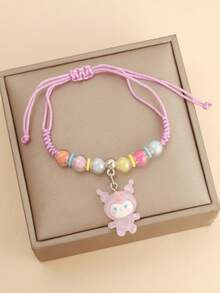 SANRIO 时尚小方格手链，适合搭配各种时尚服饰，日常百搭。 - 彩色 - 查看 1