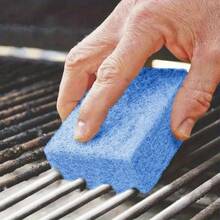 6 Professional BBQ Cleaning Sponges - High Temperature Resistant, Non-Scratching, Ergonomic Non-Slip Grip, Perfect For Gas/Charcoal Grills, Outdoor Kitchen Essentials, Durable And Easy To Clean, BBQ, BBQ Master, Multi-Purpose Cleaner - 6 件 - 查看 6