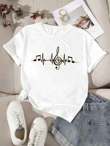 Women T-Shirts - White - View 2