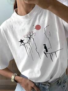 Women T-Shirts - White - View 7