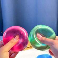 High-Quality Transparent Malt Sugar Squishy Toy, Malt Sugar Bubble Soda Squishy Toy, Slow Rebound Summer Cooling Squishy Bag, Moldable Malt Sugar Finger Pressure Relief Toy, Suitable Teenagers And Adults, Hard Squeeze Ball, Sensory Stimulation, Stress Relief, Birthday Party, Stocking Stuffer - 綠色 - 查看 5