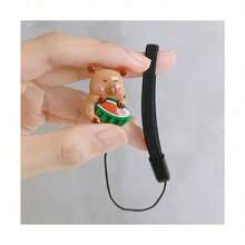 Dây đeo nắp ống kính, họa tiết trái cây hoạt hình dễ thương (Đào, Bánh rán, Cua) dành cho máy ảnh kỹ thuật số, phụ kiện máy ảnh không gương lật. - Xem 9
