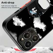 La funda para teléfono LA Night Sky Cap es compatible con Samsung, Apple, VIVO, OPPO, , Transsion, ,  y Honor. Fabricada en silicona TPU, ofrece protección contra golpes y caídas. - Negro - Ver 6