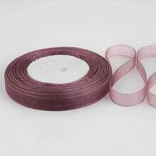 1.2cm Snow Gauze Ribbon For Bouquet Binding, Baking Cake Gift Wrapping, Hair Braiding, Hair Tie, DIY Accessories - 1.2 cm Snowflake Ribbon - View 14