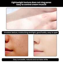 EELHOE Whitening And Brightening Tone-Up Cream, Weighing 30ml And Enriched With Collagen And Hyaluronic Acid, Hydrates And Enhances Skin Brightness, Allowing For Swift Makeup Application. This Is A Single-Use Product Ideal For Facial And Other Body Makeup - White - View 5