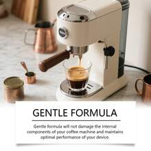 Coffee Machine Cleaning Tablets - Effectively Removes Hidden Mineral Deposits, Quickly Cleans The Water Duct, And Improves Brewing Speed. Strongly Dissolves Stubborn Coffee Oil, Keeps The Coffee Machine Interior Clean, And Extends Its Lifespan. Gentle Formula Won't Damage The Internal Components And Maintains The Equipment's Optimal Performance. Suitable For All Types Of Coffee Machines. - Solid State - View 9