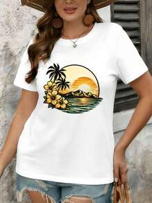 Women T-Shirts - White - View 1
