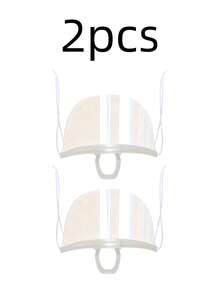 3pcs Reusable Transparent Face Shields, Waterproof Design Suitable For Beauty, Tattoo, Halloween, Restaurant And Other Scenarios, Durable And Fashionable Accessory - Multicolor - View 13