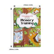 Kids Memory Training Reading Game Book, Visual Memory And Attention Practice Activity Book For Brain Challenge And Early Learning Educational Toy - Memory Training - View 4