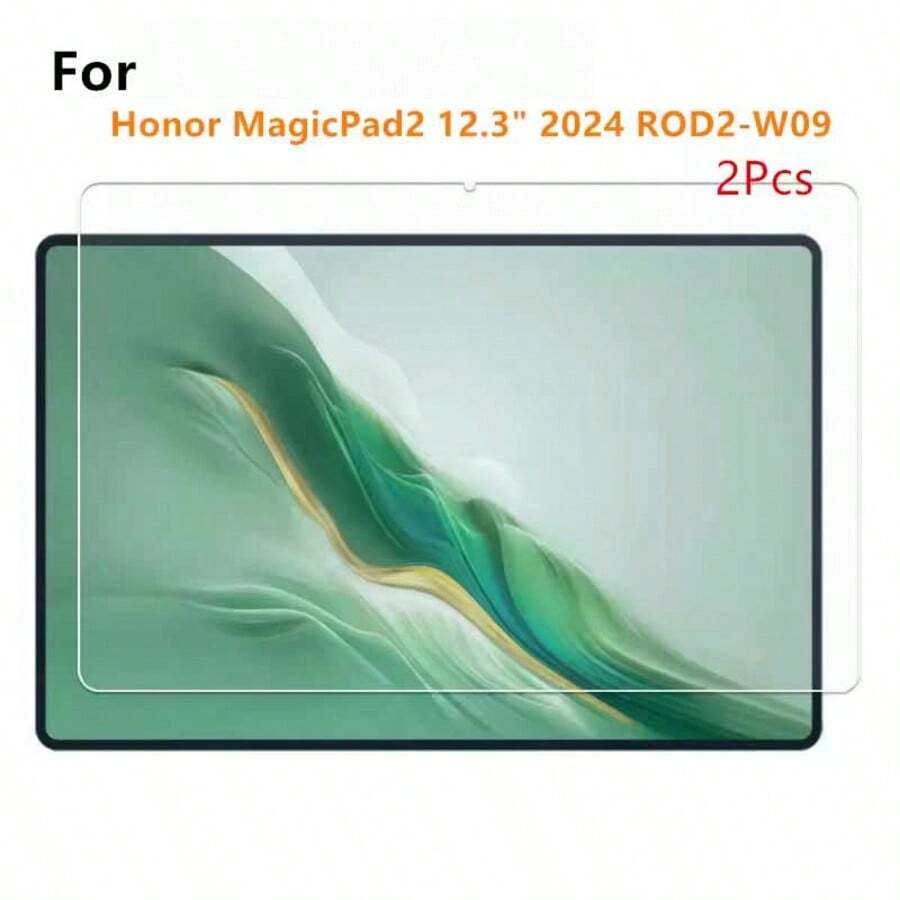 2pcs Tempered Glass Screen Protector, Scratch-Resistant, Compatible With Huawei MatePad 11.5 S 2025, MatePad 11.5 S, MatePad 12X / MatePad Mini 2025 Tablets - Clear - View 1