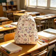 SANRIO 可爱大容量背包，适合初中、高中和大学生使用 - A - 查看 6