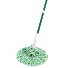 Tornado Twist Mop Cotton Blend Head Steel Handle Green & White - default - 查看 7