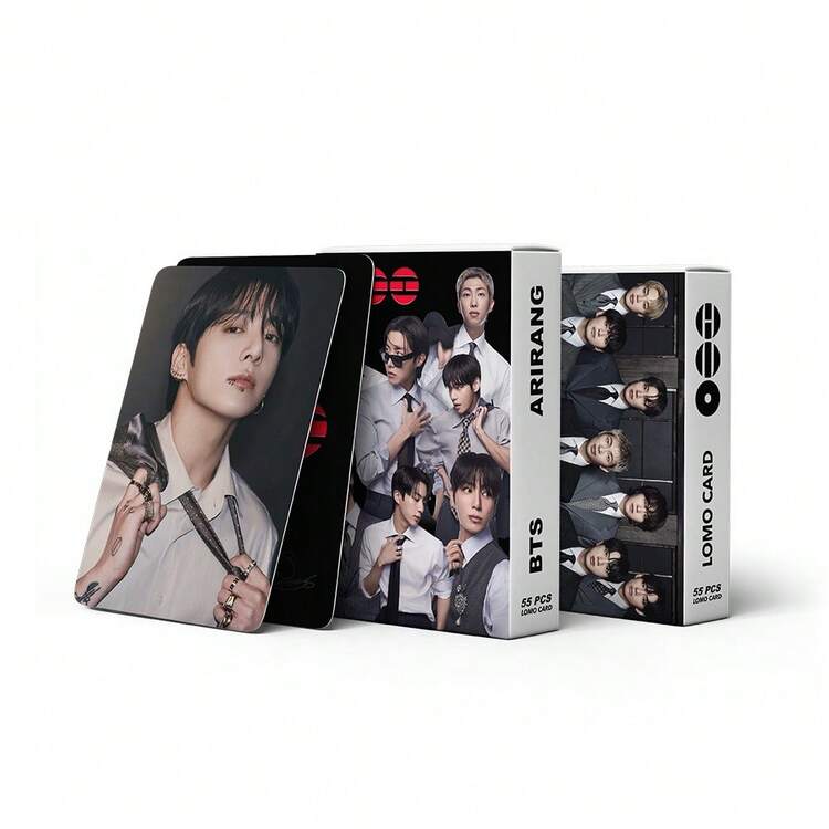 55pcs ARIRANG Latest Album LOMO Cards, K-Pop Limited Edition STB