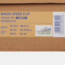 Asics Giày chạy bộ cổ thấp MAGIC SPEED 5 CP 1013A191-100 Unisex - Màu xanh nhạt - Xem 6