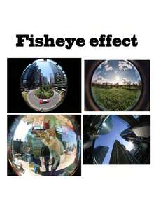 Good Assistant For Taking Stunning Photos, 3-In-1 Mobile Phone Camera Lens With Fisheye + Wide Angle + Macro, Portable Clip-On Lens Compatible With IPhone,Compatible With Xiaomi, And Most Smartphones, Compact & Precision Photography Attachment For DIY Mobile Shooting - Multicolor - View 5